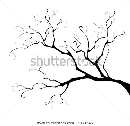 450x435 Tree Branch Silhouette Clip Art 101 Clip Art