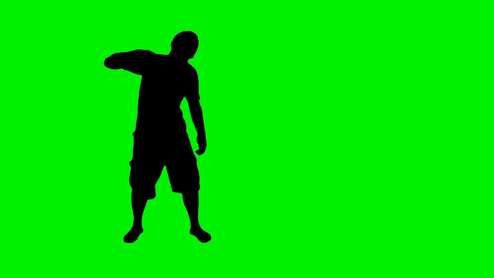 1920x1080 Silhouette Boombox Breakdance Dance Animation E ~ Footage