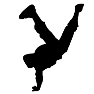 190x190 Breakdance Silhouette By Lonewolfdesigns Spreadshirt