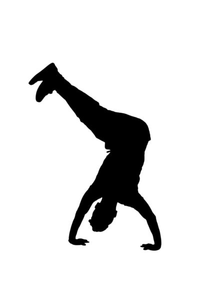 400x600 Breakdance Silhouette