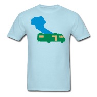 190x190 Breaking Bad Van Blue Smoke Silhouette By Azza1070 Spreadshirt