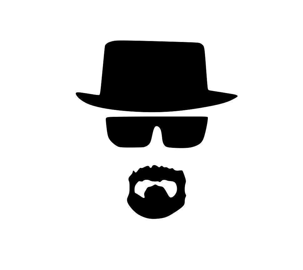 968x862 Tv Breaking Bad Heisenberg Silhouette Vinyl Decal Sticker Car