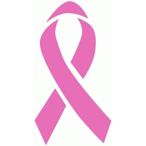 Breast Cancer Ribbon Silhouette at GetDrawings | Free download