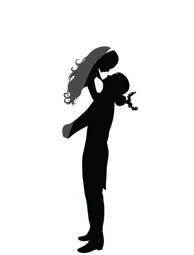 381x500 Wedding Couple Silhouettes Png Clip Art Mooi Prentjies