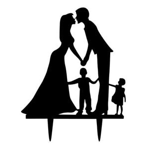 300x300 Wedding Party Engagement Bride Amp Groom Kids Family Member