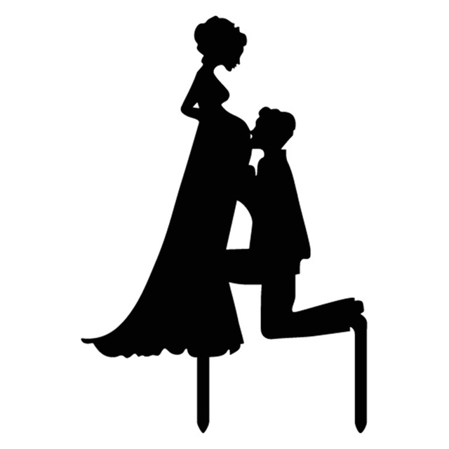 640x640 Warm Family Pregnant Mom Amp Dad Acrylic Mr Amp Mrs Bride Groom Cake