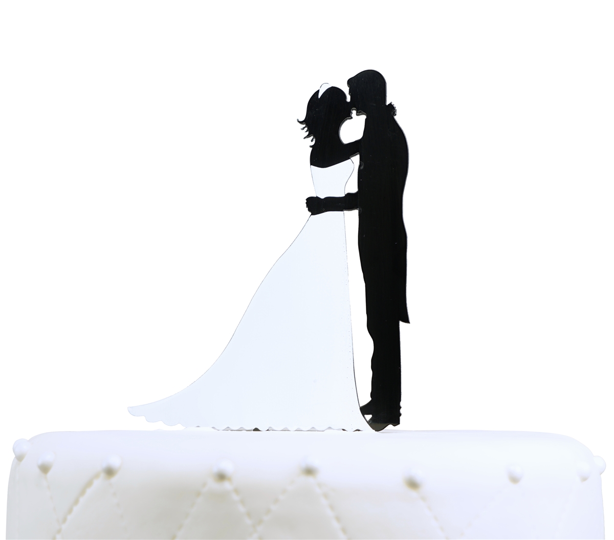 1200x1055 Couple Silhouette Acrylic Cake Topper