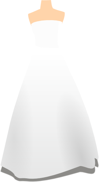 324x595 Clipart Wedding Dress
