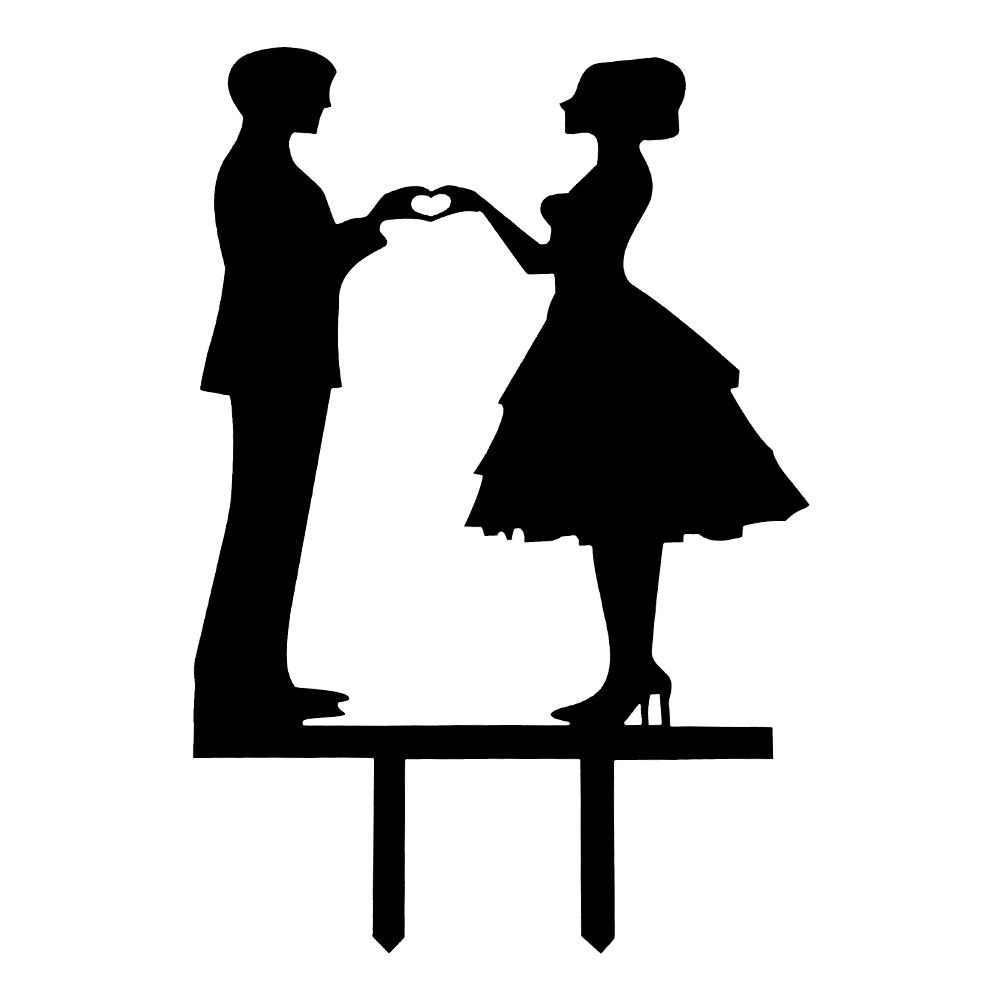 1001x1001 Wedding Cake Clipart Bridal Couple