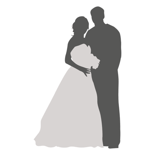 512x512 Bride Groom Romancing Silhouette 2