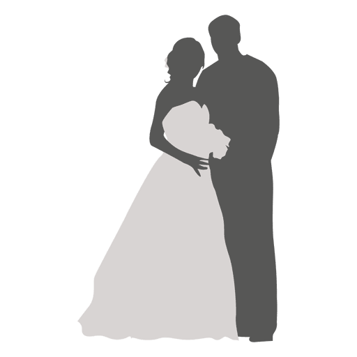 Download Bride And Groom Silhouette Vector at GetDrawings.com | Free for personal use Bride And Groom ...