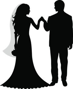 236x286 Free Bride And Groom Silhouette Clip Art