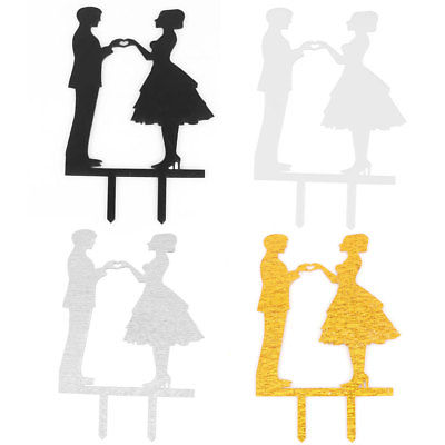 400x400 Elegant Bride Amp Groom Design Wedding Cake Toppers