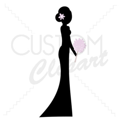 420x420 Bridesmaid Silhouette Clip Art Clipart Panda