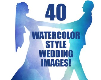 340x270 Wedding Party Silhouettes Wedding Bride Bridesmaid