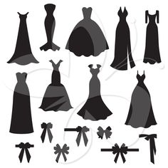 236x236 Dress Silhouettes Bridal Clipart Of A Silhouette Of A Beautiful