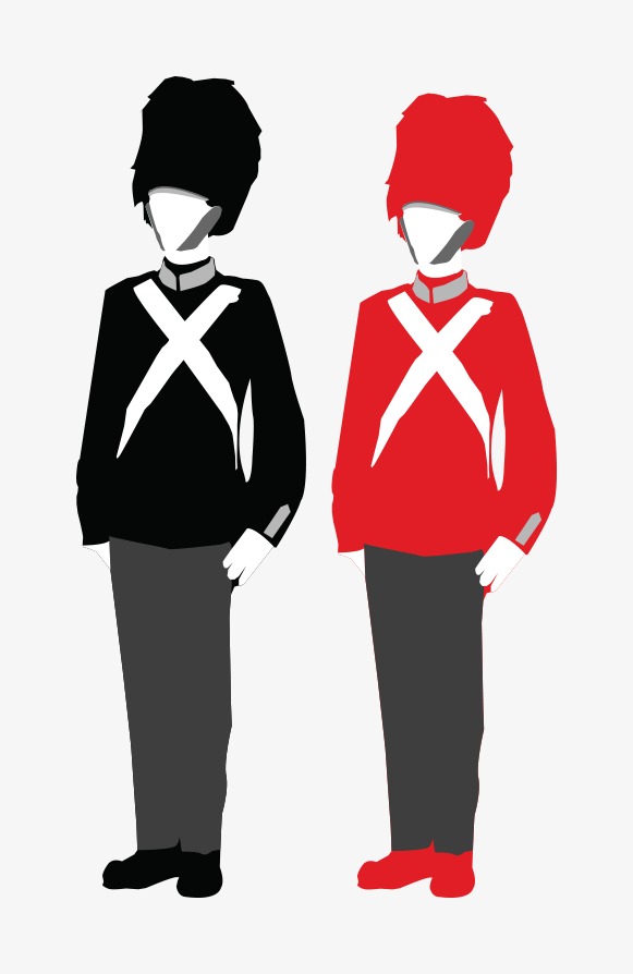 581x894 Vector British Soldiers, Vector, Black White, Cartoon Png