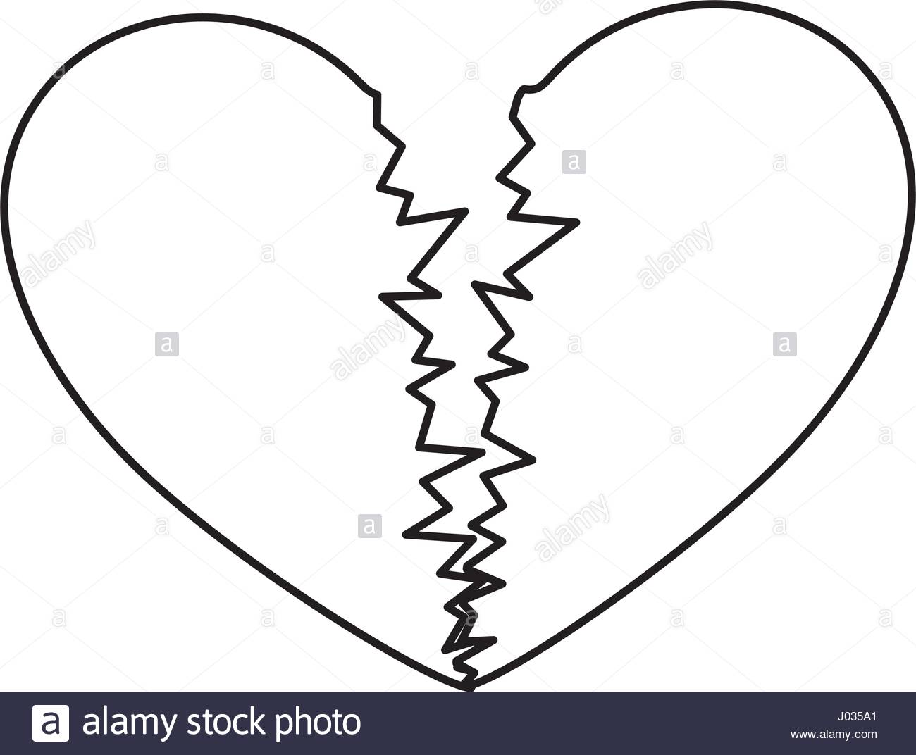 1300x1072 Sketch Silhouette Broken Heart Icon Flat Stock Vector Art