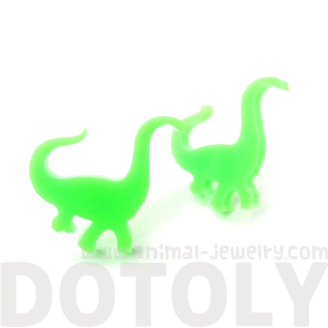 1100x1100 Large Brontosaurus Dinosaur Silhouette Shaped Laser Cut Stud