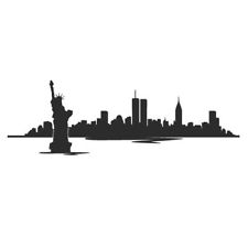 Brooklyn Skyline Silhouette at GetDrawings | Free download