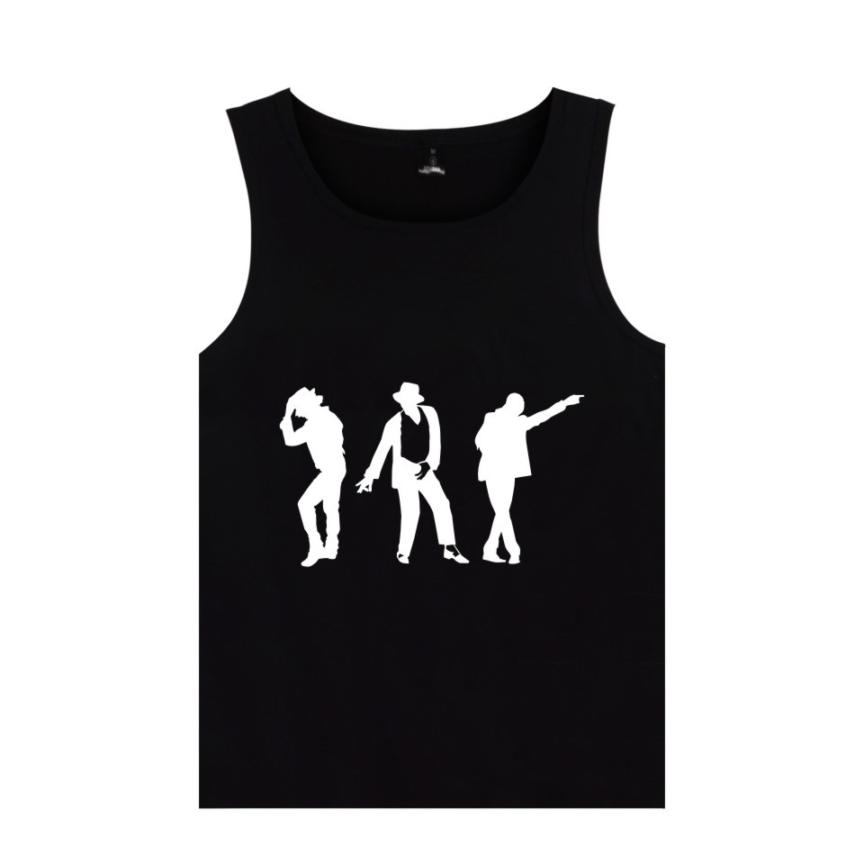 960x960 Michael Jackson Moonwalk Silhouette Tank Tops Fashion Casual Men