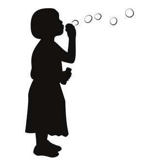 Bubble Silhouette at GetDrawings | Free download