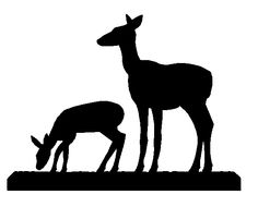 236x201 Deer Clip Art Silhouettes Amp Outlines, Buck And Doe Party