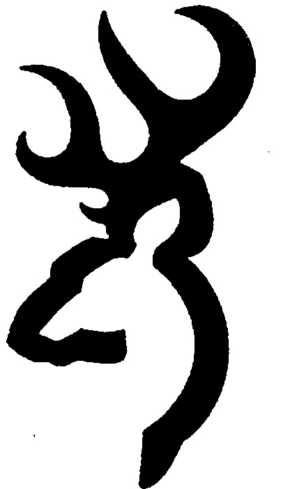 416x702 Deer Head Silhouette Clip Art + Line Art Outline, Buck Doe