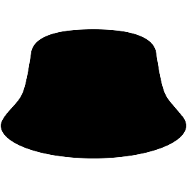 263x262 Bucket Sun Hat Silhouette Free Svg Cameo Silhouette