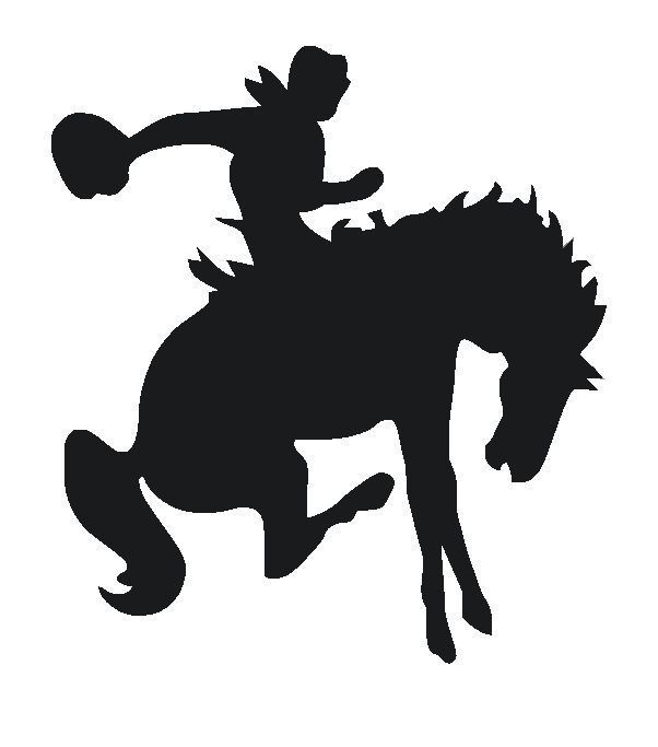 602x683 Large Bucking Horse Stencil 18 X 20 Large Wall Decorations