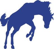 190x172 Bucking Horse Silhouette By Cvance35 Spreadshirt