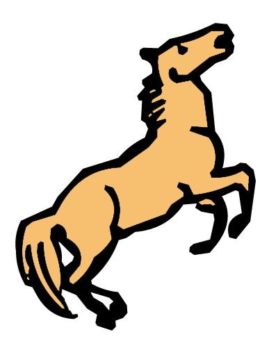 387x491 Gallery For Gt Bucking Horse Silhouette Clipart