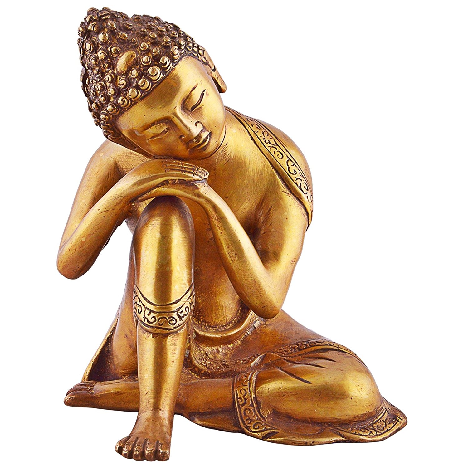 1500x1500 Handcarved Resting Buddha Statues Metal, Brass, Bronze, Resin
