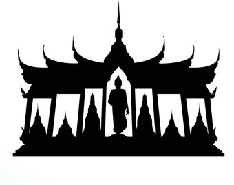 340x270 Buddha Silhouette Etsy