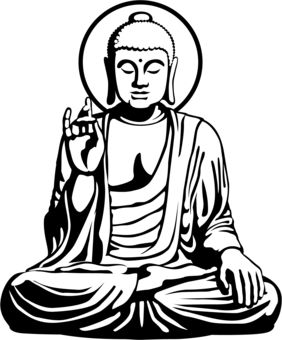 282x340 Pin By B B On B Print Buddha, Outlines And Silk Painting