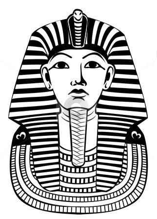 322x450 Pharaoh Head Vector