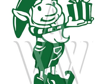 340x270 Elf Clip Art Etsy