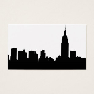 307x307 New York City Skyline Silhouette Office Products Amp Supplies Zazzle
