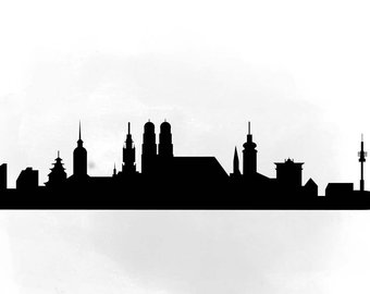 340x270 Skyline Dxf Etsy