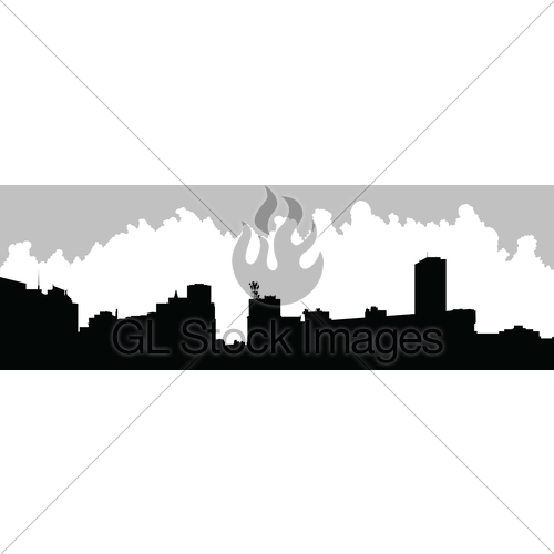 500x500 Buffalo City Skyline Gl Stock Images