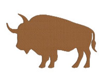 340x270 Buffalo Silhouette Etsy