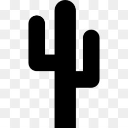 260x260 Clipart Cactus Silhouette