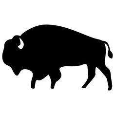 236x236 Buffalo Vector Silhouette Silhouettes Clipart Silhouettes