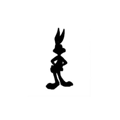 Bugs Bunny Silhouette at GetDrawings | Free download