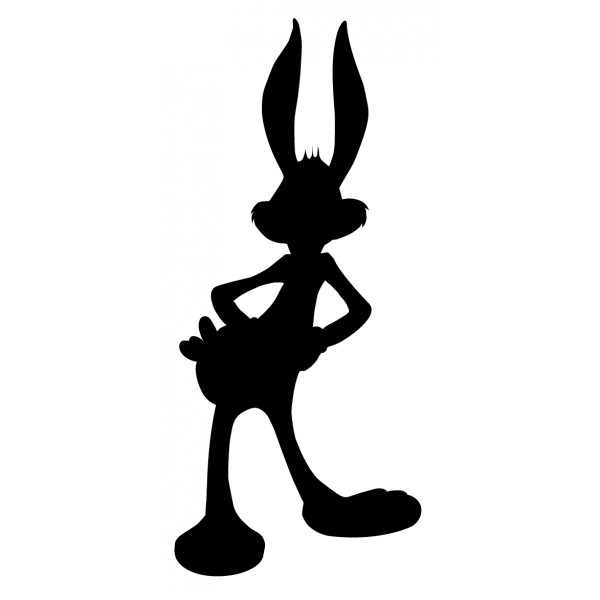 Bugs Bunny Silhouette at GetDrawings | Free download