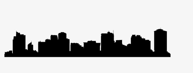 650x248 City U200bu200bbuilding, Building Silhouette, Architectural Background Png