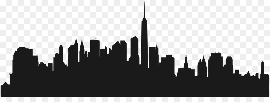 900x340 Cities Skylines New York City Wall Decal Clip Art