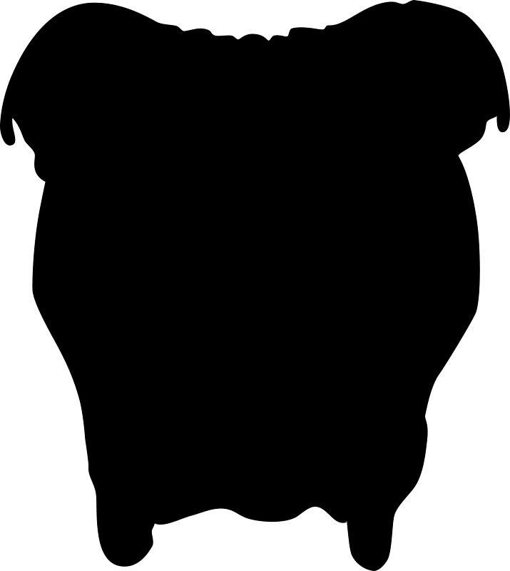 715x800 Bulldog Silhouette