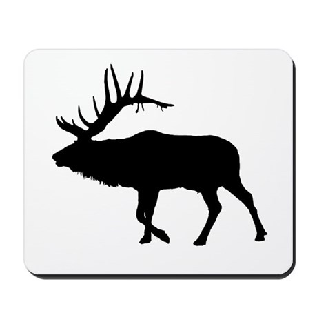 460x460 Bull Elk Mouse Pads