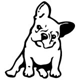 Bulldog Face Silhouette at GetDrawings | Free download